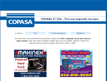 Tablet Screenshot of copasa2via.com